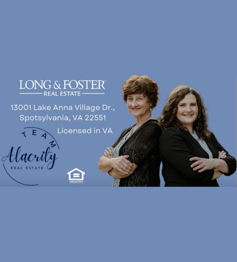 Anne Corbin & Scarlett Medina Team Alacrity, LLC Long & Foster Realtors