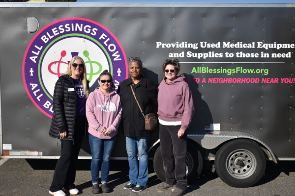 An Organization’s Blessings Keep Flowing